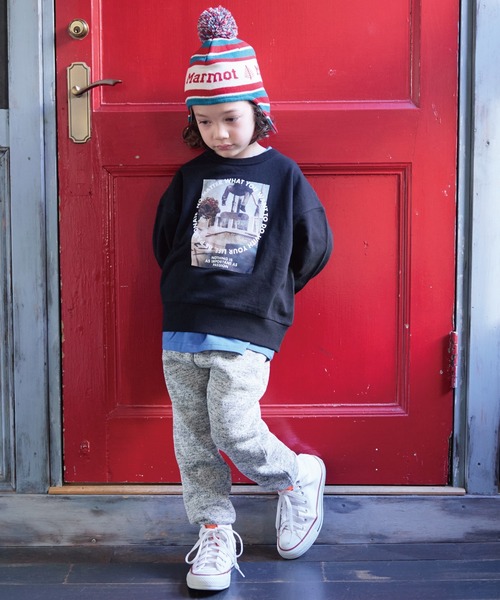 Life Support Products（ライフサポートプロダクツ）の「カチオンパイルロングパンツ【セットアップ可能】（その他パンツ・キッズ・オフホワイト/ピンク/チャコール・150/140/130/120/110/100/90/80）」の13枚目の写真