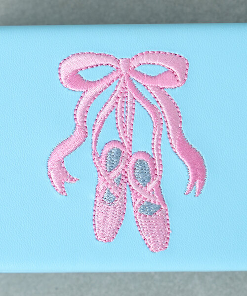 BIRTHDAY BAR(バースデイバー)の「balletcore small case アクセサリーケース(ポーチ・レディース・ブルー系その他/シルバー/ピンク・0)」の7枚目の写真