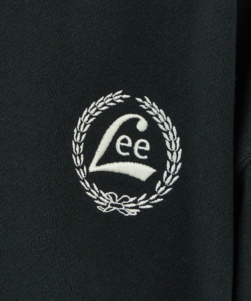 Lee(リー)の「Lee/リー Lee月桂樹刺繍ロゴ スウェットフーディー(パーカー・メンズ・ホワイト/ブラック/グレー・SMALL/MEDIUM/LARGE/X-LARGE)」の10枚目の写真