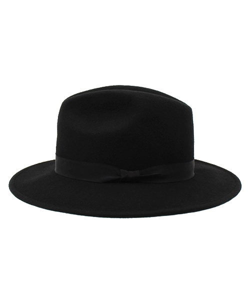 Rouge vif（ルージュヴィフ）の「中折れﾌｪﾙﾄHAT（ハット・レディース・ブラック/ベージュ・FREE）」の3枚目の写真