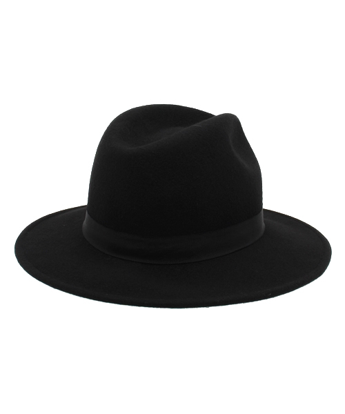 Rouge vif（ルージュヴィフ）の「中折れﾌｪﾙﾄHAT（ハット・レディース・ブラック/ベージュ・FREE）」の4枚目の写真