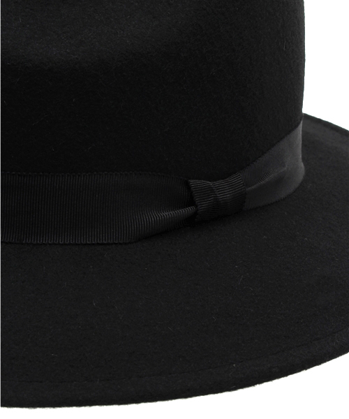 Rouge vif（ルージュヴィフ）の「中折れﾌｪﾙﾄHAT（ハット・レディース・ブラック/ベージュ・FREE）」の6枚目の写真