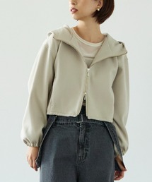 【STRATA】シアーアノラックパーカー ラベンダー XSサイズ シアーアノラックパーカー【低身長・小柄女性】（その他アウター