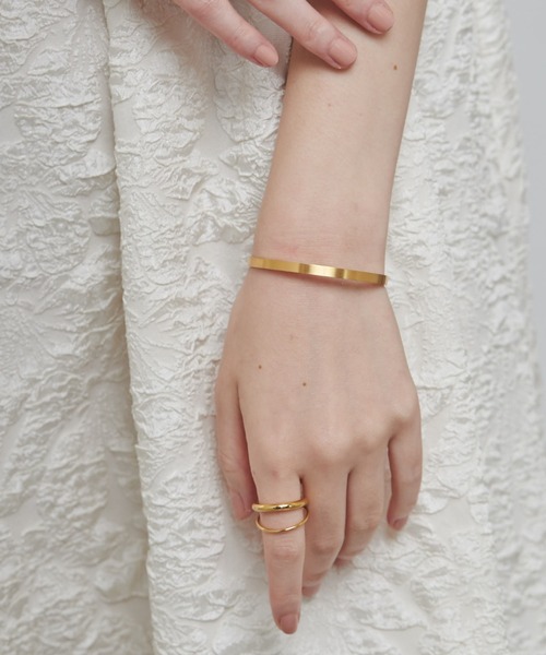 セール】【 金属アレルギー対応 】 シンプルブレスレット サージカル