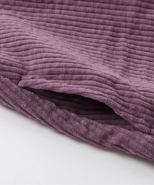 BREEZE（ブリーズ）の「バックリボンコーデュロイジャンスカ（ジャンパースカート・キッズ・ベージュ/パープル・80/90/100/110/120/130）」の8枚目の写真