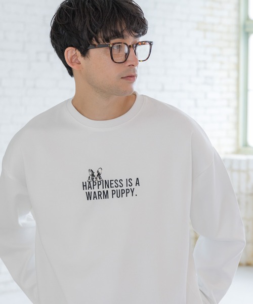 LAKOLE(ラコレ)の「スエードアニマル刺繍プルオーバー / 201287(その他トップス・メンズ・チャコールグレー/ピンク/ホワイト/アイボリー・LARGE/MEDIUM/X-LARGE)」の2枚目の写真