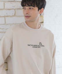 スエードアニマル刺繍プルオーバー / 201287