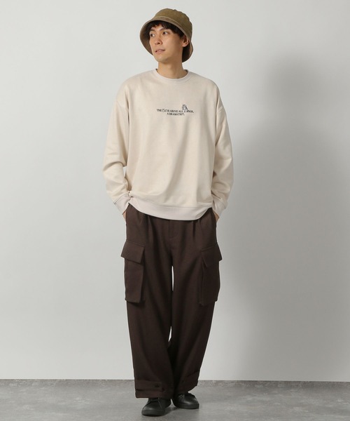 LAKOLE(ラコレ)の「スエードアニマル刺繍プルオーバー / 201287(その他トップス・メンズ・チャコールグレー/ピンク/ホワイト/アイボリー・LARGE/MEDIUM/X-LARGE)」の20枚目の写真