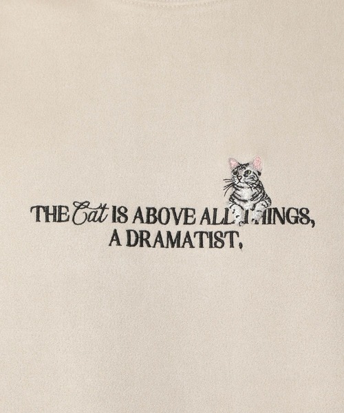 LAKOLE(ラコレ)の「スエードアニマル刺繍プルオーバー / 201287(その他トップス・メンズ・チャコールグレー/ピンク/ホワイト/アイボリー・LARGE/MEDIUM/X-LARGE)」の11枚目の写真