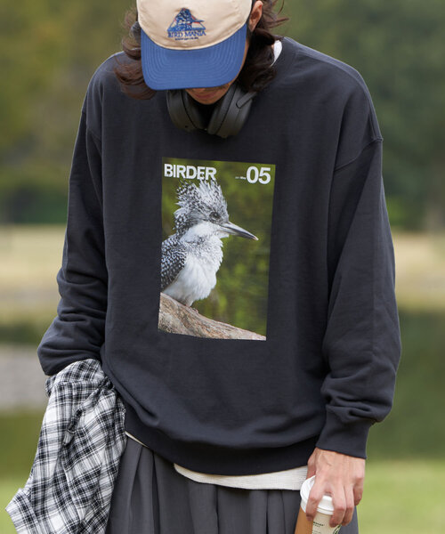 【セール】【WEB限定】【BIRDER×BIRDMANIA】雑誌転写スウェット（Tシャツ/カットソー）｜CIAOPANIC（チャオパニック）