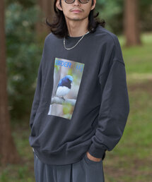 【WEB限定】【BIRDER×BIRDMANIA】雑誌転写スウェット
