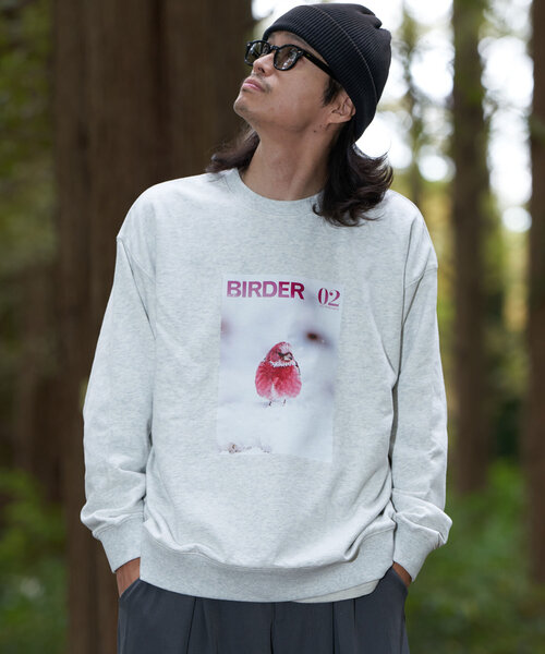 CIAOPANIC(チャオパニック)の「【WEB限定】【BIRDER×BIRDMANIA】雑誌転写スウェット(Tシャツ/カットソー・レディース・ベージュ系その他3/ベージュ系その他2/ベージュ系その他/グレー系その他3/グレー系その他2/グレー系その他・FREE)」の5枚目の写真