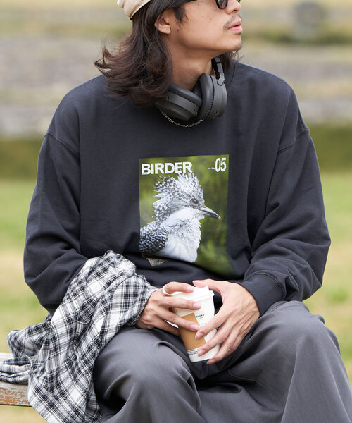 CIAOPANIC(チャオパニック)の「【WEB限定】【BIRDER×BIRDMANIA】雑誌転写スウェット(Tシャツ/カットソー・レディース・ベージュ系その他3/ベージュ系その他2/ベージュ系その他/グレー系その他3/グレー系その他2/グレー系その他・FREE)」の8枚目の写真