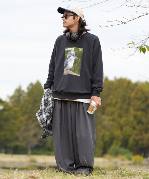 CIAOPANIC(チャオパニック)の「【WEB限定】【BIRDER×BIRDMANIA】雑誌転写スウェット(Tシャツ/カットソー・レディース・ベージュ系その他3/ベージュ系その他2/ベージュ系その他/グレー系その他3/グレー系その他2/グレー系その他・FREE)」の15枚目の写真