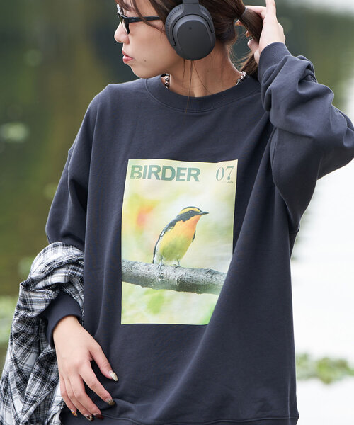 CIAOPANIC(チャオパニック)の「【WEB限定】【BIRDER×BIRDMANIA】雑誌転写スウェット(Tシャツ/カットソー・レディース・ベージュ系その他3/ベージュ系その他2/ベージュ系その他/グレー系その他3/グレー系その他2/グレー系その他・FREE)」の20枚目の写真