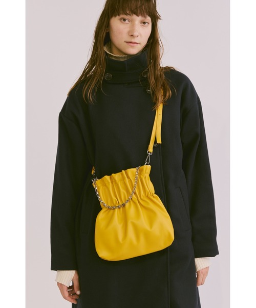 【242】ミニ巾着バッグ❖ララチューン・イエロー 242】ミニ巾着バッグ❖ララチューン・イエロー 楽天市場】【おじフェス