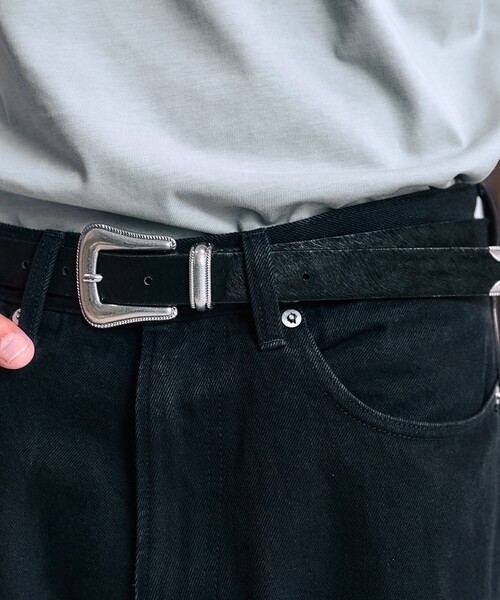 City Ambient Products（シティアンビエントプロダクツ）の「City Ambient Products: ワンサイズ ウエスタンベルト（ベルト・メンズ・ブラック/その他・ONE SIZE）」の13枚目の写真