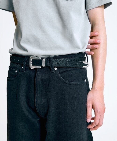 City Ambient Products（シティアンビエントプロダクツ）の「City Ambient Products: ワンサイズ ウエスタンベルト（ベルト・メンズ・ブラック/その他・ONE SIZE）」の11枚目の写真