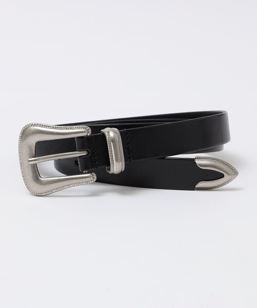 City Ambient Products（シティアンビエントプロダクツ）の「City Ambient Products: ワンサイズ ウエスタンベルト（ベルト・メンズ・ブラック/その他・ONE SIZE）」の4枚目の写真