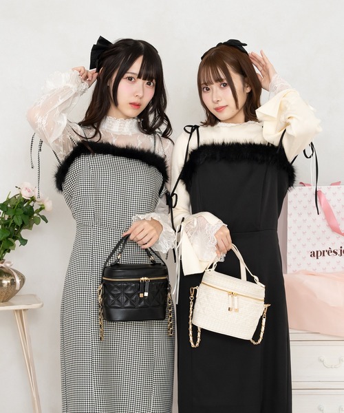 M-PREMIER ♡新品未使用♡定番ふわふわパニエつきワンピース M-PREMIER ♡新品未使用♡定番ふわふわパニエつきワンピース