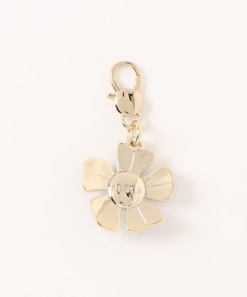 FURLA（フルラ）の「HASHTAG HYDRANGEA CHARM（キーホルダー・レディース・ライトブルー・ONE SIZE）」の2枚目の写真