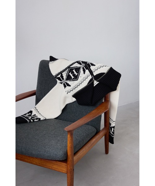 Her lip to（ハーリップトゥー）の「H Nordic Knit Zip Jacket（ニット