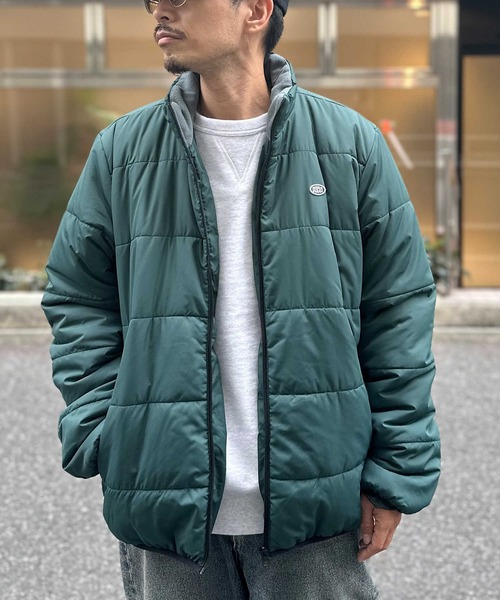 Right-on（ライトオン）の「中綿ジャケット（ブルゾン・メンズ・ブラック/ベージュ/ダークグレー/グリーン・M/L/XL）」の18枚目の写真