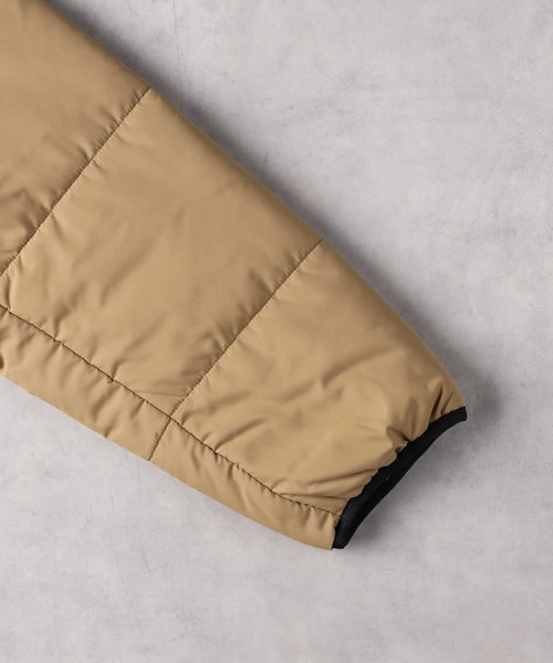 Right-on（ライトオン）の「中綿ジャケット（ブルゾン・メンズ・ブラック/ベージュ/ダークグレー/グリーン・M/L/XL）」の6枚目の写真