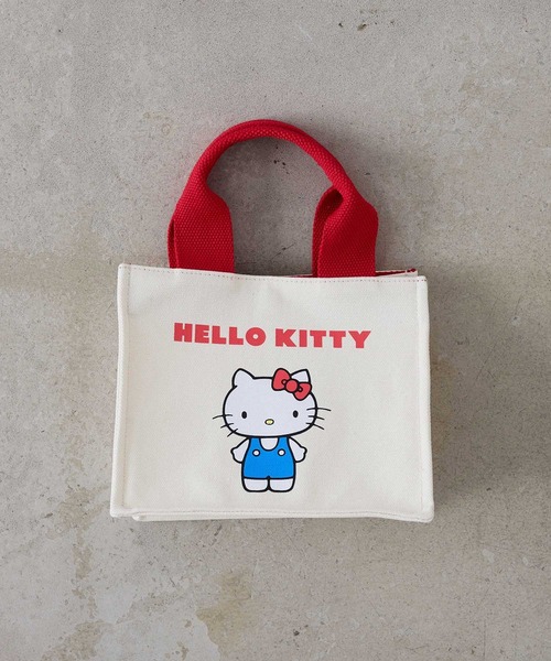 EFOLE(エフォル)の「ハローキティ / ポムポムプリン ミニ キャンバス トートバッグ(トートバッグ・レディース・レッド/イエロー・FREE)」の5枚目の写真