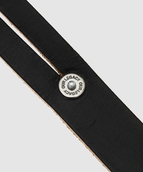 OUR LEGACY ツインベルト　新品 OUR LEGACY TWIN TONGUE BELT 90（ベルト）｜EYETHINK