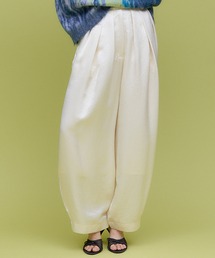 【THINGS THAT MATTER/シングス ザット マター】SATIN COCOON PANTS/サテンコクーンパンツ
