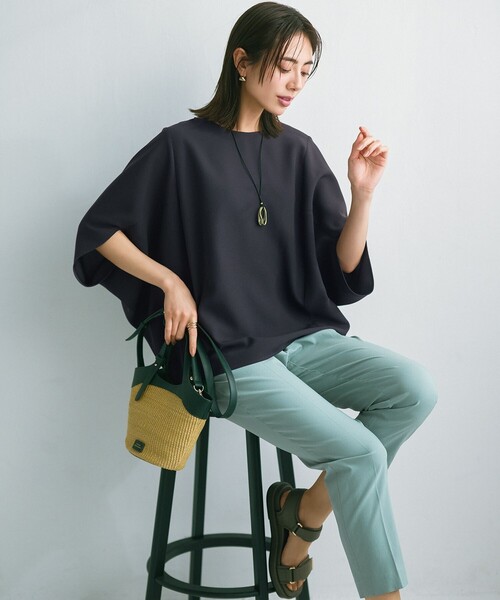 23区(ニジュウサンク)の「雑材 ショルダーバッグ(ショルダーバッグ・レディース・ブラック系/ダークブラウン系1/ダークグリーン系1/ブラック系1・F)」の13枚目の写真