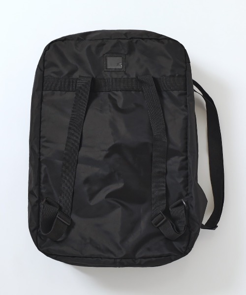 devirock（デビロック）の「リュックにもなる 防水 お昼寝布団バッグ（バックパック/リュック・レディース・チャコール/ラベンダー/グリーン系・ONE SIZE）」の7枚目の写真