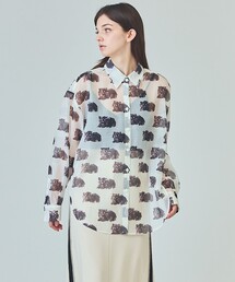 GRACE CLASS | シアーCatブラウス(シャツ/ブラウス)