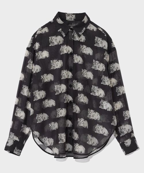 GRACE CLASS（グレースクラス）の「シアーCatブラウス（シャツ/ブラウス・レディース・キナリ/ブラック・36）」の18枚目の写真