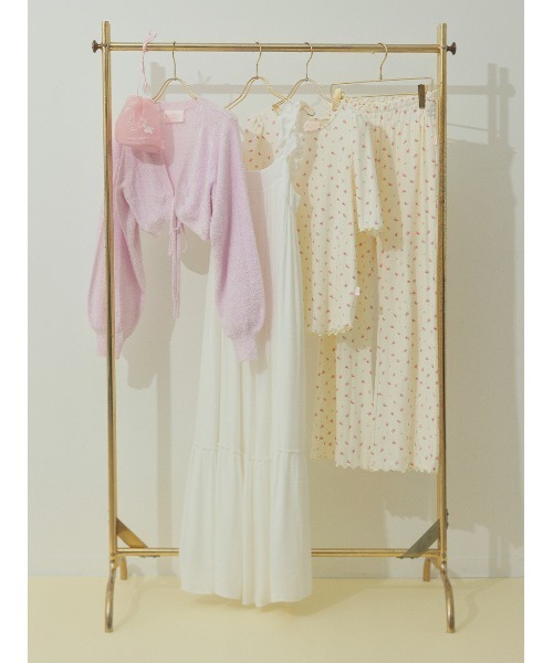 セール】【SPRING】さくら柄針抜きTシャツ（ルームウェア