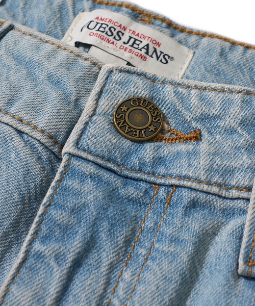 GUESS JEANS（ゲスジーンズ）の「【GUESS JEANS】AIRWASH STRAIGHT DENIM エアーウォッシュストレートデニム（デニムパンツ・メンズ・インディゴブルー/ブラック/サックスブルー/ワンウォッシュ・SMALL/MEDIUM/LARGE/X-LARGE）」の10枚目の写真