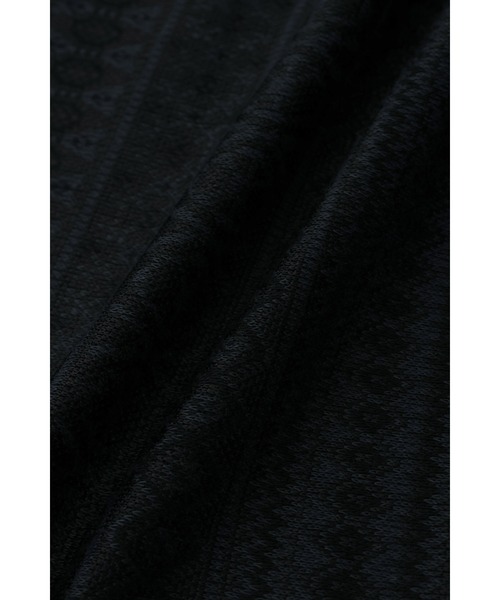 TORNADO MART（トルネードマート）の「TORNADO MART∴フェアアイルサーフジャカードドレープカーデ（カーディガン/ボレロ・メンズ・グレー/ブラック・M/L/LL）」の8枚目の写真