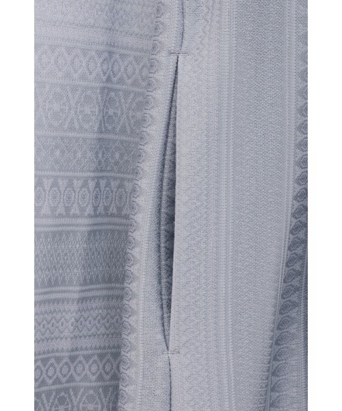 TORNADO MART（トルネードマート）の「TORNADO MART∴フェアアイルサーフジャカードドレープカーデ（カーディガン/ボレロ・メンズ・グレー/ブラック・M/L/LL）」の3枚目の写真