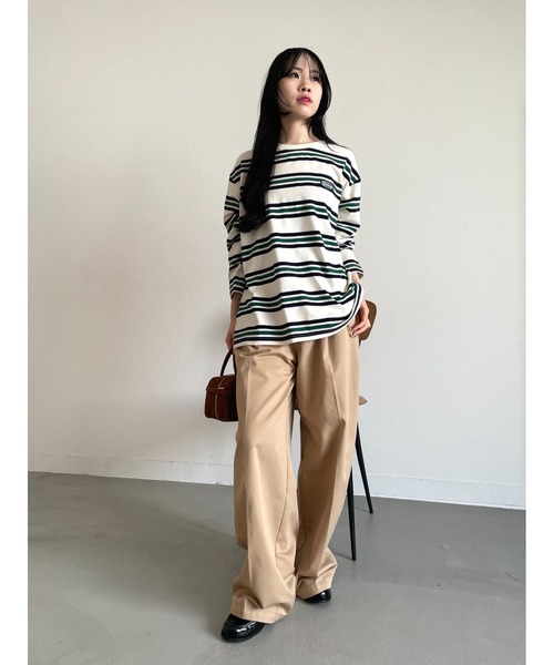 【LILY BROWN】×Dickies ステッチワークタックバギーパンツ セール】【Dickies×LILYBROWN】ステッチワークタックバギー