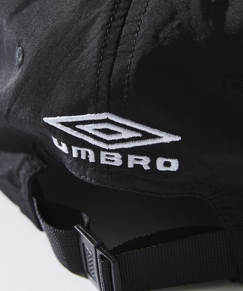 UMBRO（アンブロ）の「UMBRO/アンブロ 別注 Flat Visor 6Panel Cap/フラットバイザー 6パネルキャップ（キャップ・メンズ・グレー系/ブラック/ベージュ系/チェック・ONE SIZE）」の7枚目の写真