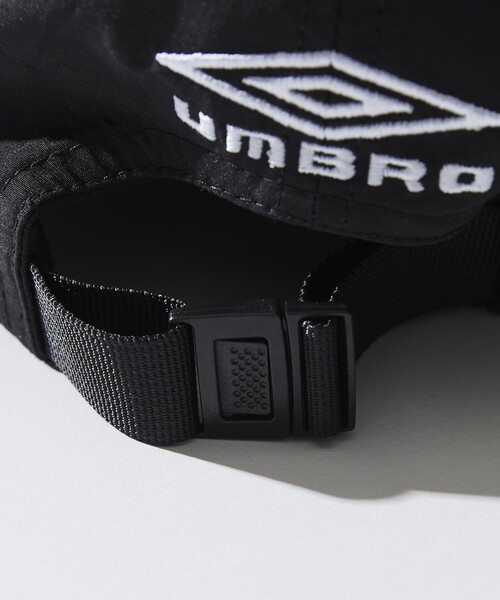 UMBRO（アンブロ）の「UMBRO/アンブロ 別注 Flat Visor 6Panel Cap/フラットバイザー 6パネルキャップ（キャップ・メンズ・グレー系/ブラック/ベージュ系/チェック・ONE SIZE）」の8枚目の写真