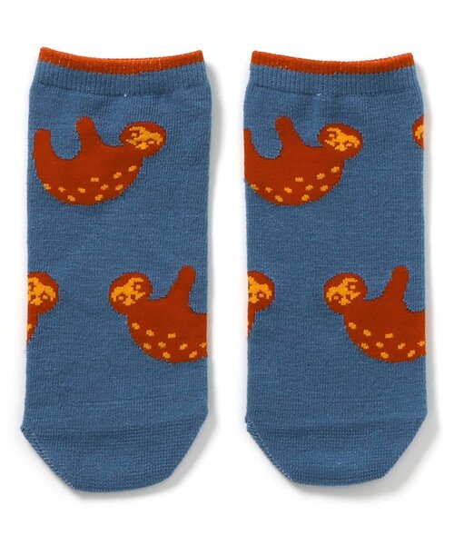 Ampersand（アンパサンド）の「どうぶつ　チューブソックス（ソックス/靴下・キッズ・グレー/グリーン/ブルー/アイボリー・15 /18）」の4枚目の写真