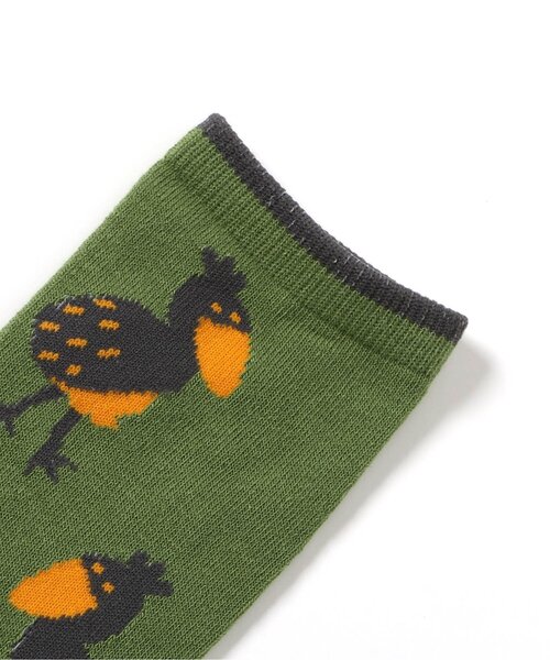 Ampersand（アンパサンド）の「どうぶつ　チューブソックス（ソックス/靴下・キッズ・グレー/グリーン/ブルー/アイボリー・15 /18）」の8枚目の写真