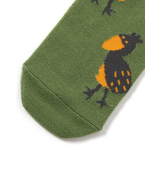 Ampersand（アンパサンド）の「どうぶつ　チューブソックス（ソックス/靴下・キッズ・グレー/グリーン/ブルー/アイボリー・15 /18）」の6枚目の写真