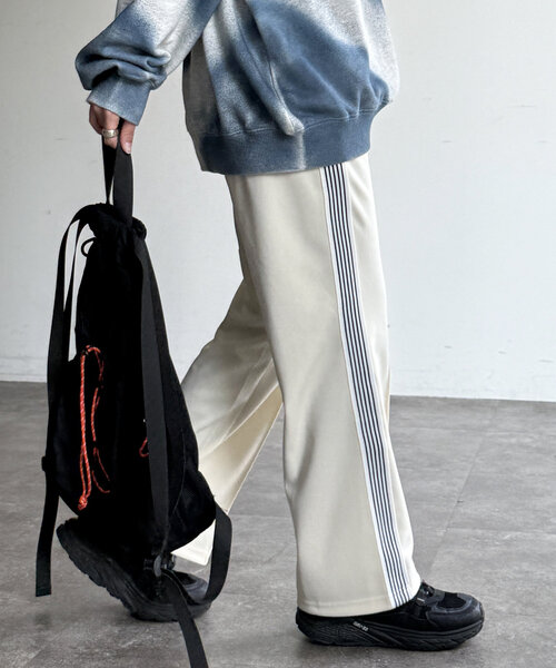 U.S. POLO ASSN.（ユーエスポロアッスン）の「トラックパンツ（その他パンツ・レディース・グリーン/ネイビー/アイボリー/ブラック・FREE）」の9枚目の写真