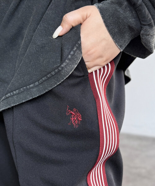 U.S. POLO ASSN.（ユーエスポロアッスン）の「トラックパンツ（その他パンツ・レディース・グリーン/ネイビー/アイボリー/ブラック・FREE）」の16枚目の写真