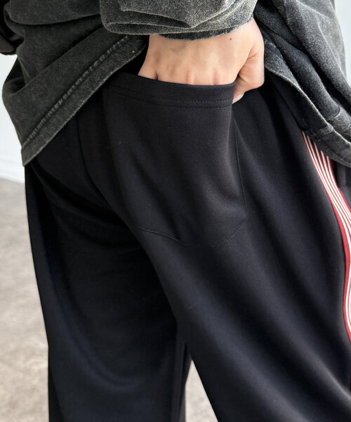 U.S. POLO ASSN.（ユーエスポロアッスン）の「トラックパンツ（その他パンツ・レディース・グリーン/ネイビー/アイボリー/ブラック・FREE）」の21枚目の写真