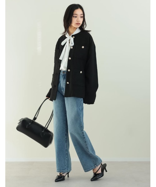 Re:EDIT（リエディ）の「[オケージョン セレモニー][大きいサイズ有]サイドラインストラップデザインミュール（パンプス・レディース・イエロー/ブラック/グレイッシュベージュ・SMALL/MEDIUM/LARGE/X-LARGE）」の19枚目の写真