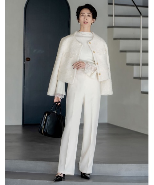 Re:EDIT（リエディ）の「[オケージョン セレモニー][大きいサイズ有]サイドラインストラップデザインミュール（パンプス・レディース・イエロー/ブラック/グレイッシュベージュ・SMALL/MEDIUM/LARGE/X-LARGE）」の22枚目の写真